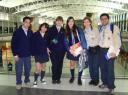 Delegacion Argentina en el Aeropuerto de Ezeiza